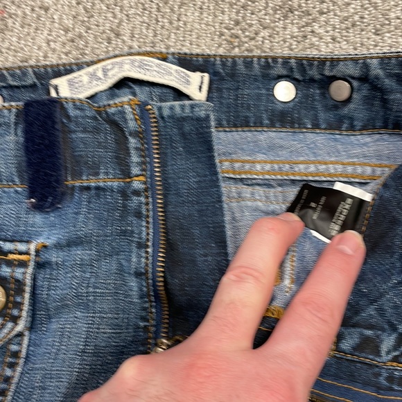 Size 2 Express low rise jeans Y2K - Picture 2 of 7
